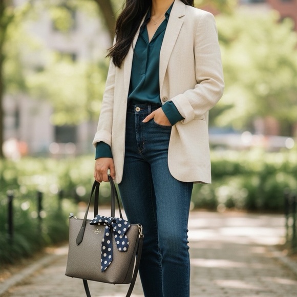 Elegant Blue and Glitter kate spade New York NWOT - Picture 13 of 14